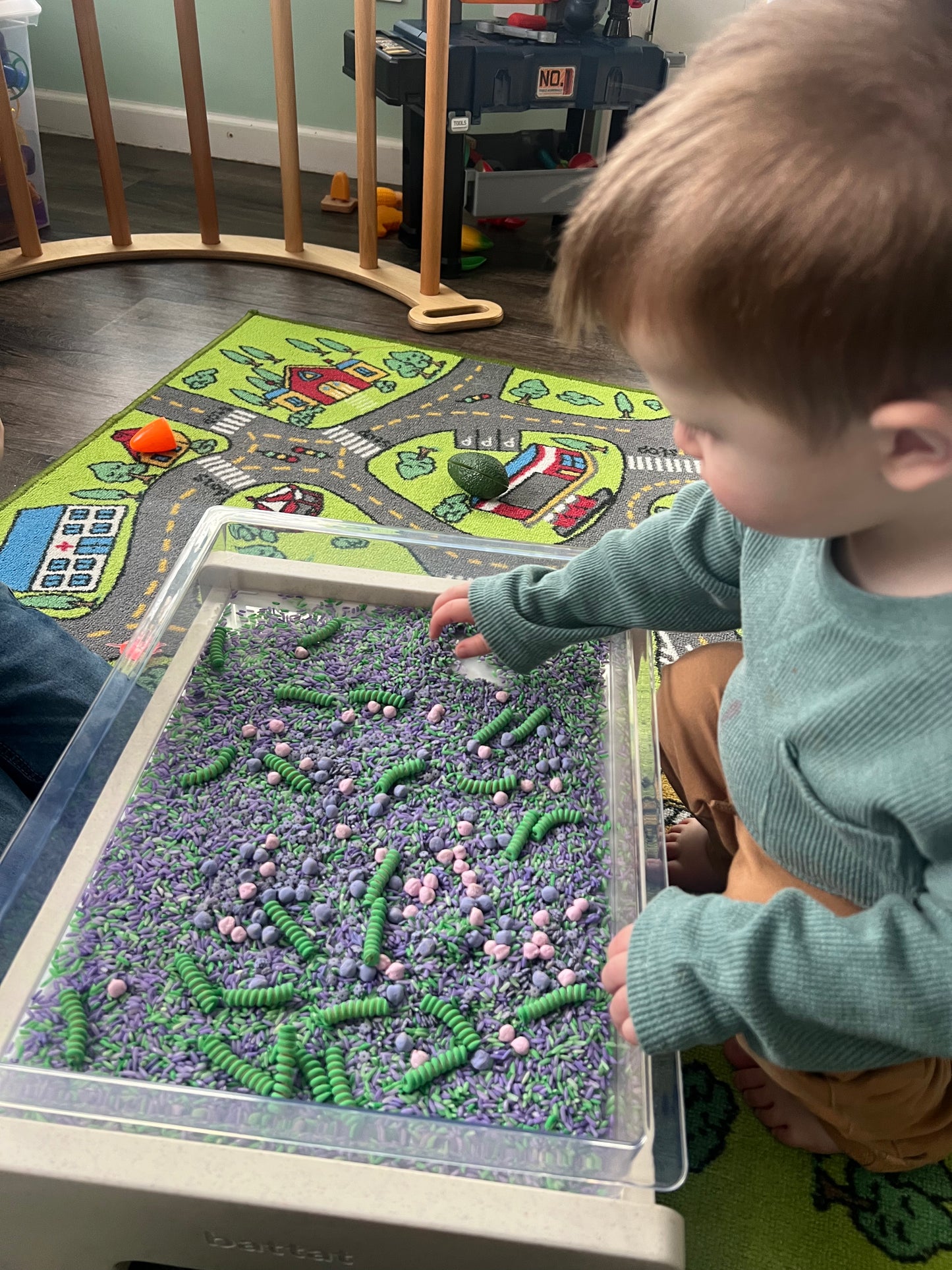 Butterfly Garden Sensory Bin Filler