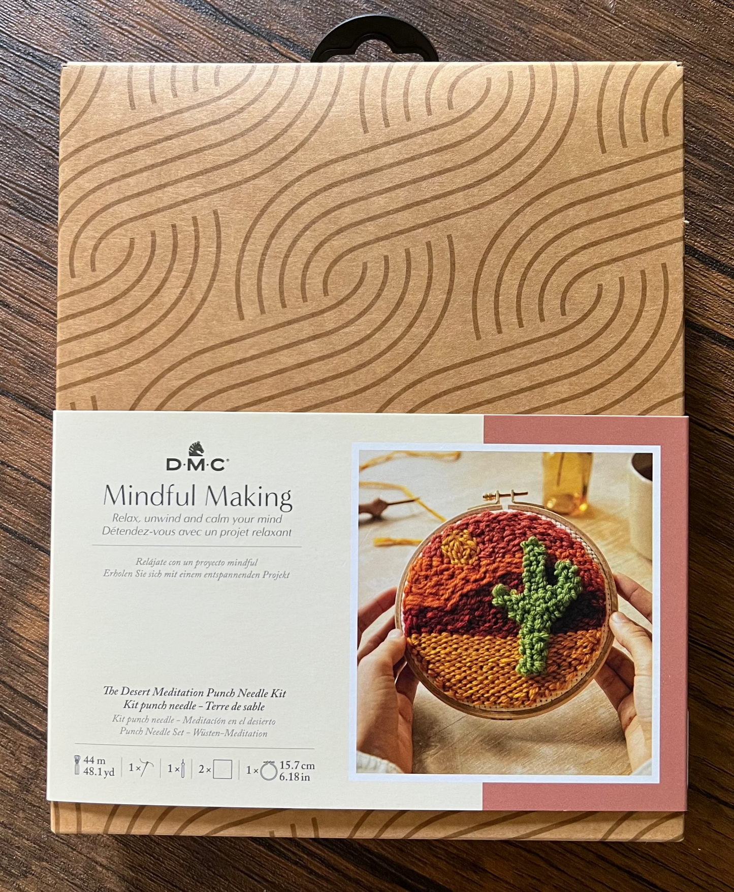 DMC Mindful Making Desert Punch Needle Kit