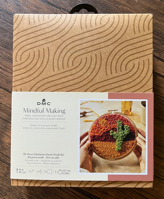 DMC Mindful Making Desert Punch Needle Kit