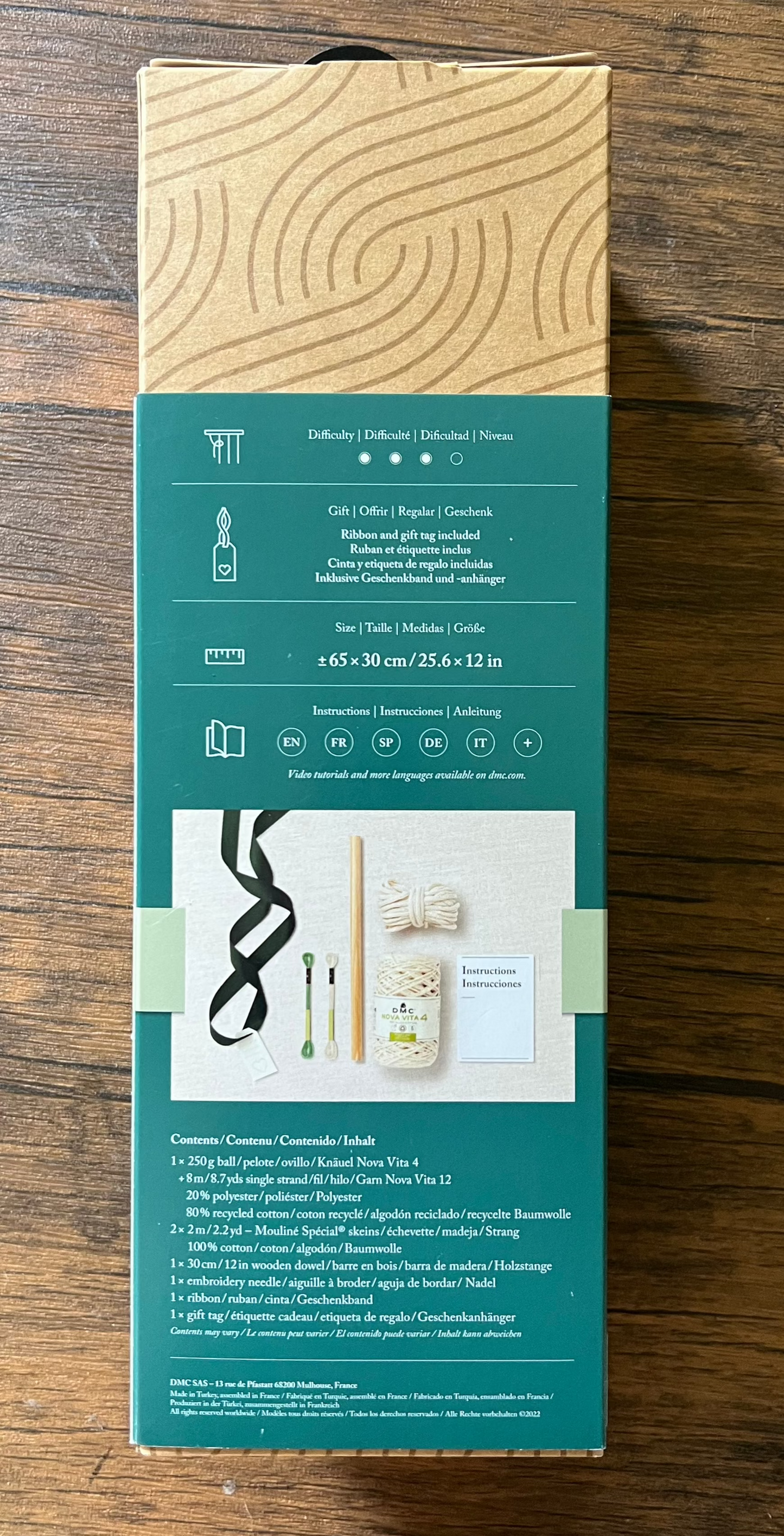 DMC Gift of Stitch Macrame Kit