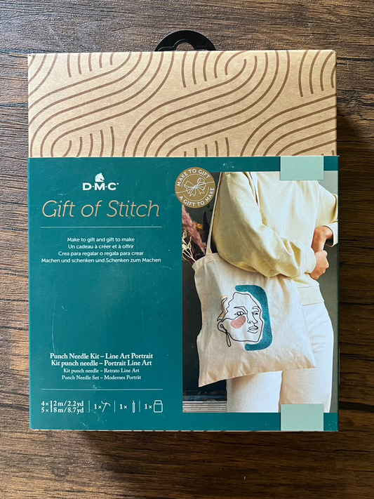 DMC Gift of Stitch Punch Needle Bag