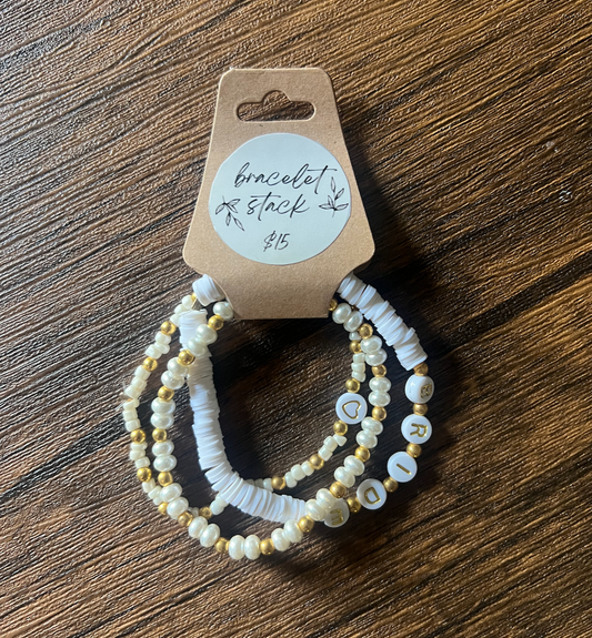 Bride Bracelet Stack
